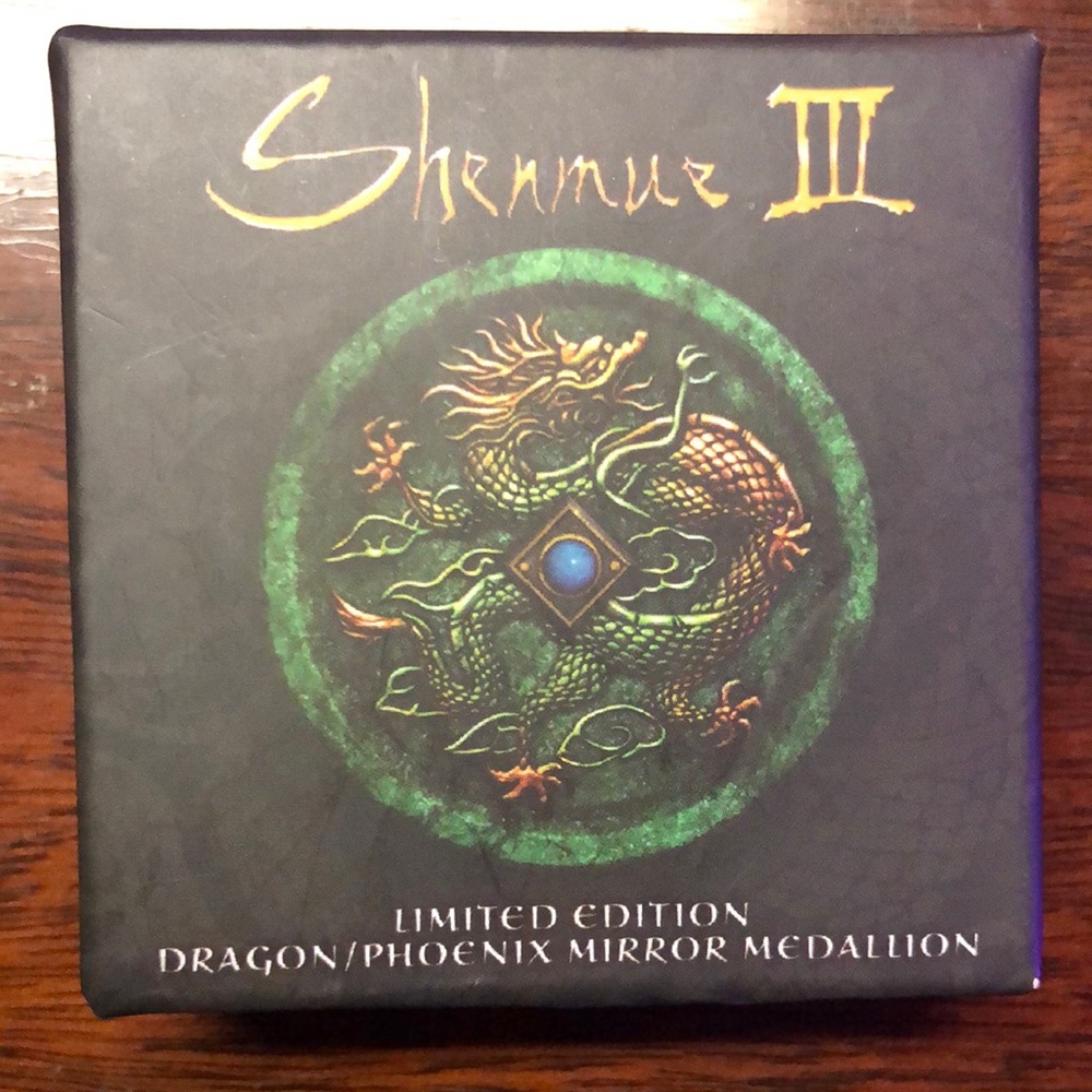 Shenmue III (3) Limited Edition Dragon/Phoenix Mirror Medallion